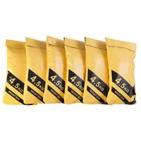 costway sandbag saco de peso entrenamiento saco pesado con 6 sacos de arena vacios para rellenar arena