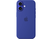 apple funda de silicona con magsafe para iphone 16 azul ultramar