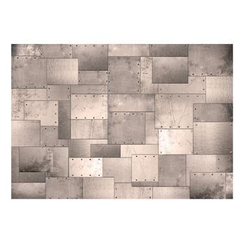 Papel Pintado 3d - Con Acento Industrial (350x245 Cm)
