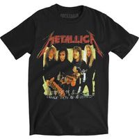 metallica camiseta manga larga garage para mujer