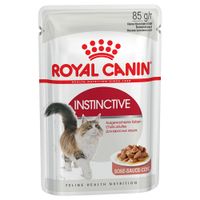royal canin sensible 33 cat - complementary royal canin wet instinctive in gravy 12 x 85g