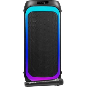 Zen Aero Altavoz Portable Bluetooth LED RGB 350W PMPO + Micrófono