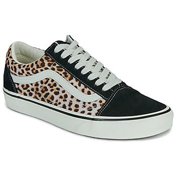Vans Zapatillas Old Skool BLACK/LEOPARD para mujer