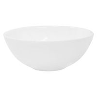 lavabo redondo o28x116cm ceramica blanca brillante ecd germany