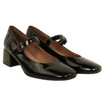 Lolas Deportivas Moda zapato mercedes con tacon 4 cm piso flexible piel efecto charol para mujer