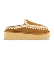 mou para mujer mufw681004a zuecos de piel clog eskimo platform marron 41 mas de 10cm ninguno casual