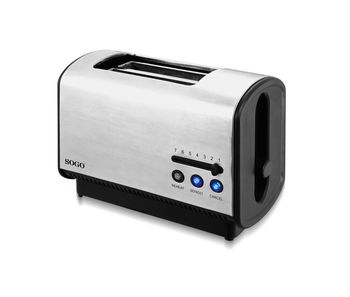 Toastadora inox 2 rebanadas -850w