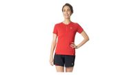 camiseta odlo x alp trail 1 2 zip rojo