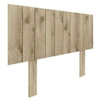 cabecero de madera reciclada dm estilo palet vertical con patas 90x115cm camas 90 - cambrian madera