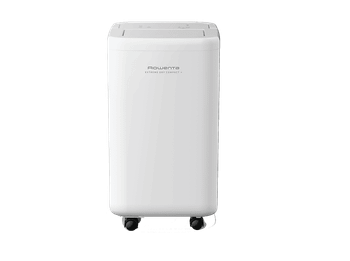 Deshumidificador - Rowenta Extreme Dry Compact DH5260, 16 l/día, Depósito 3 l, Superficie 40 m², Silencioso, Blanco