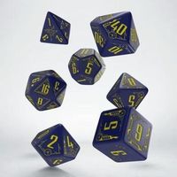 qw dados galactic navy  yellow set 7