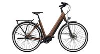 bicicleta electrica de ciudad o2 feel iswan city boost 7 1 univ shimano nexus 5v 540wh 700 mm marron glace t s 155 170cm   producto reacondicionado