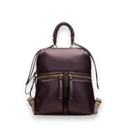 hispanitas para mujer bi264946 mochila cremalleras marron osfa ecopiel casual