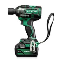llave inalambrica 18v - 12 hikoki - brushless - 345 nm - ip56 - mv - 2x 50ah en hsc ii - wr18dhwpz