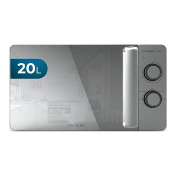 Microondas Cecotec Proclean 3060 Flatbed 20L 700W MirrorDoor Cavidad Plana 3DWave