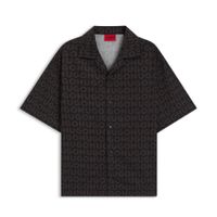 hugo red camisa oversize fit en popelin 50545377-217