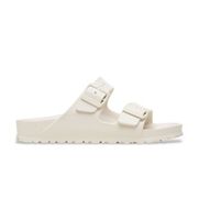 birkenstock para mujer 1027384 sandalias arizona essentials eva ajuste estrecho blanco roto 40 plastico beige plano ninguno casual
