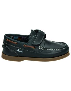Zapatos Para Niño Planos Eloi Y Ana 020-29 En Azul 23