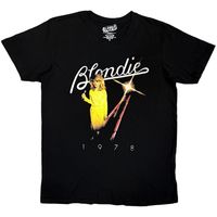 blondie camiseta yellow dress 1978 para mujer