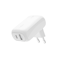 cargador de pared belkin wcb009vfwh boost charge usb-c  usb pps 42w