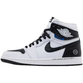 Nike Deportivas Moda 1 Retro High OG SP Fragment x Union LA White Black para mujer