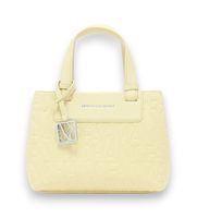 ax armani exchange para mujer xw001576af15774u2149 bolso con logo estampado osfa casual amarillo poliester