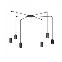 lampara colgante finder 6 luces