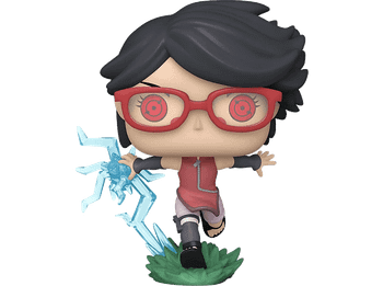 Figura Funko Pop! - Animation: Boruto Sarada with Sharingan, Vinilo, 9 cm