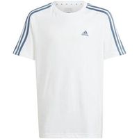 adidas camiseta t-shirt essentials 3-stripes blanc para nina