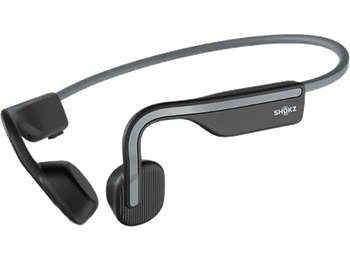 Auriculares conducción ósea - Shokz Openmove, Banda para el cuello, Bluetooth, 6h Autonomía, IP55, Slate Grey