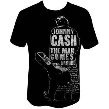Johnny Cash Camiseta manga larga The Man Comes Around para mujer