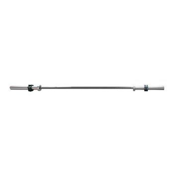 Barra Olímpica De 20 Kg / 2200 Mm Con Pinzas De Bloqueo Hms Go700