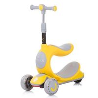 patinete space x 2 en 1 yellow de chipolino