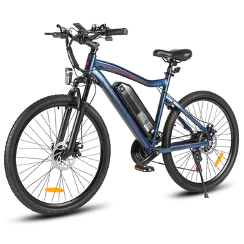 Bicicleta Eléctrica Urbana Samebike Sy26-ii, 250 W 13 Ah, Shimano De 21 Velocidades, Azul