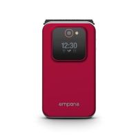 telefono movil emporia emporiajoy-lte 28 2 mp 1300 mah rojo 4g