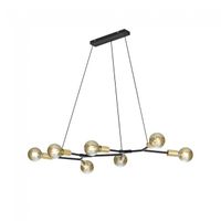 lampara colgante cross 7 luces