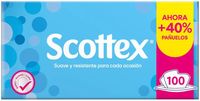 scottex panuelos facial 100 uds