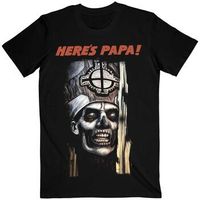 ghost camiseta manga larga heres papa para mujer