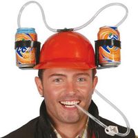 casco con soporte para bebida th3 party