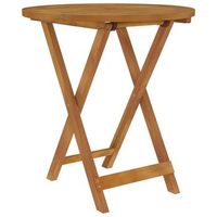 conjunto comedor jardin plegable 3 uds  mueble jardin mesa y sillas madera maciza de acacia