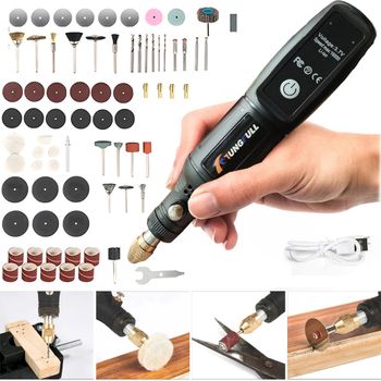 Mini taladro USB, herramienta rotativa inalámbrica, grabado en madera, bolígrafo DIY, herramientas Dremel para joyería, Mini taladro eléctrico de vidrio y Metal