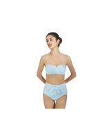top bikini ysabel mora bandeau rayas copa b
