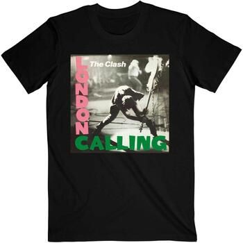 The Clash Camiseta manga larga London Calling para mujer