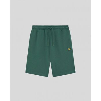 Lyle & Scott Short ML414VOGT PLAIN SWEATSHORT-W130 EVERGLADE para hombre