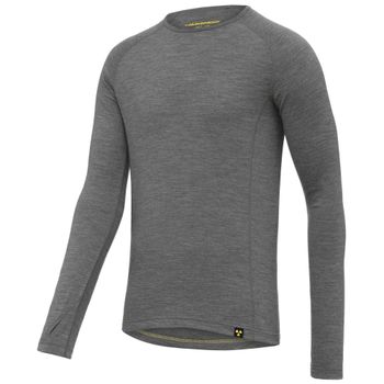 Nukeproof Men's Merino Long Sleeve Base Layer, Grey