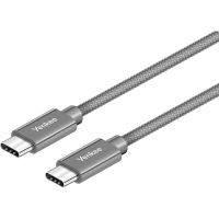cable yenkee ycu c102 sr usb-c a usb-c 2 m gris carga rapida 60 w