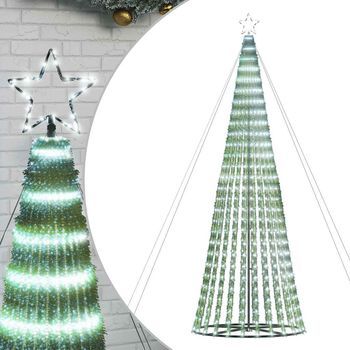 Árbol De Navidad | Decoraciones De Navidad Led 1028 Leds Blanco Frío 403 Cm