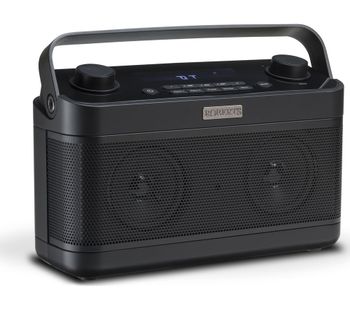 ROBERTS Blutune 5 Portable DABﱓ Bluetooth Radio - Black, Black