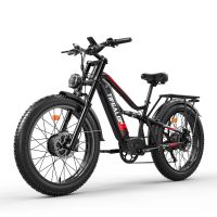 eu direct bicicleta electrica tifgalop es7 pro 52v 21ah 750w21500w doble motor 26 pulgadas neumaticos gordos 20 km