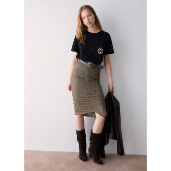 Liu Jo Falda Falda midi en encaje para mujer
